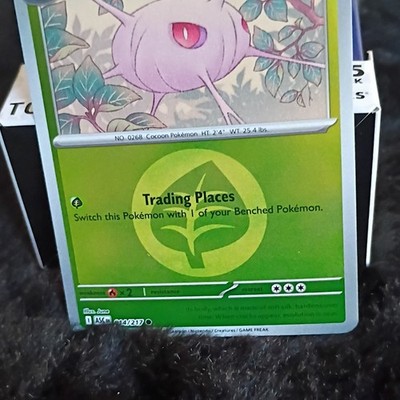 Pokémon TCG Cascoon 014/217 Trading Places Cocoon Regular