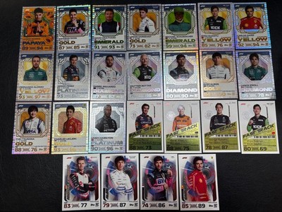 2024 Topps Turbo Attax Formula 1 Limited Edition Choose your card 1 - 48 MINT