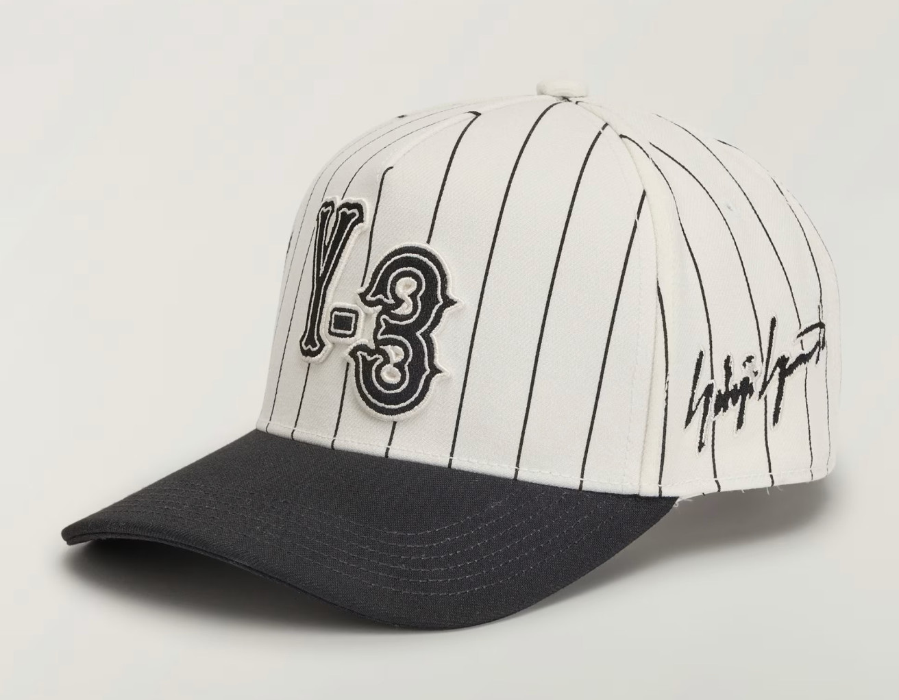 Adidas Y-3 Pinstripe Baseball Cap Unisex Lifestyle Casual Sports Hat NWT KR8937 30990₽