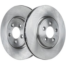 Front Disc Brake Rotors For 2009-2015 Jaguar XF 2006-2008 S-Type
