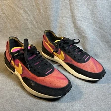 Nike Waffle One Active Fuchsia University Gold Shoes DA7995-600 Men's 7
