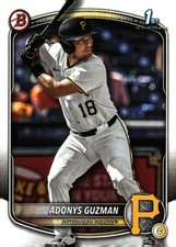 2025 Bowman Draft Adonys Guzman #BD-126