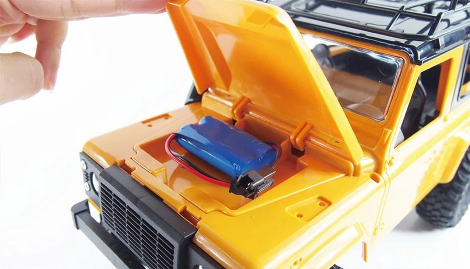 Amewi Fuoristrada Crawler 4WD 1:16 RTR Giallo / 22373 - Immagine 3 di 4