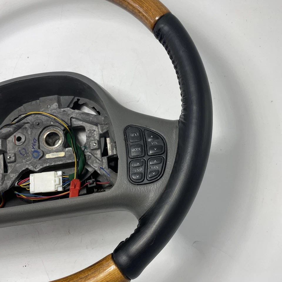 Volante Lincoln Town Car Mercury Grand Marquis 1998-2004 buen negro OEM Foto 2 de 4