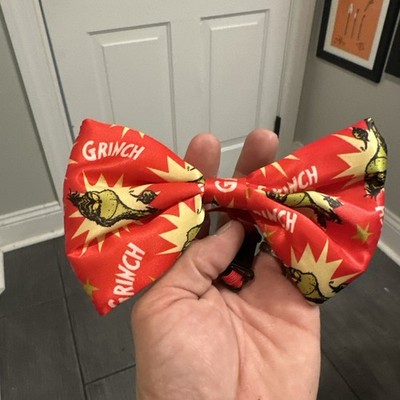 Dr Seuss How The Grinch Stole Christmas Bow Tie One Holiday Formal Attire