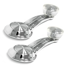 Window Handle Clear Knob Pair 1969-1977 Grand Prix Window Handle Clear Knob Pair 1969-1977 Grand Prix
