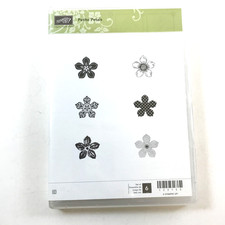 Stampin Up PETITE PETALS 133155 Rubber Cling Stamp Set