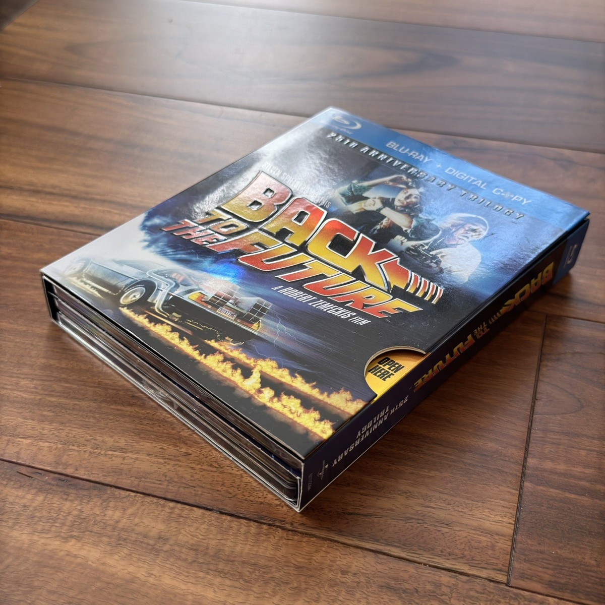 Back to the Future: 25th Anniversary Trilogy (Blu-ray Disc, 2011