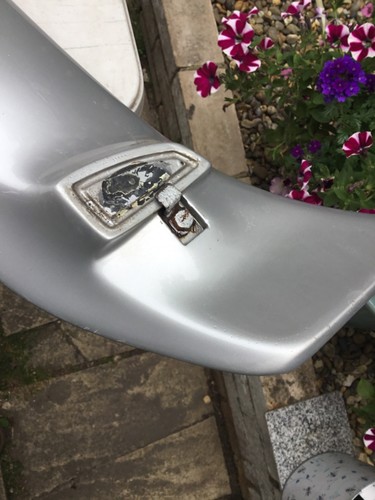 Alerón trasero genuino Mercedes Benz 190E W201 Zender pintura luz división - Imagen 11 de 14