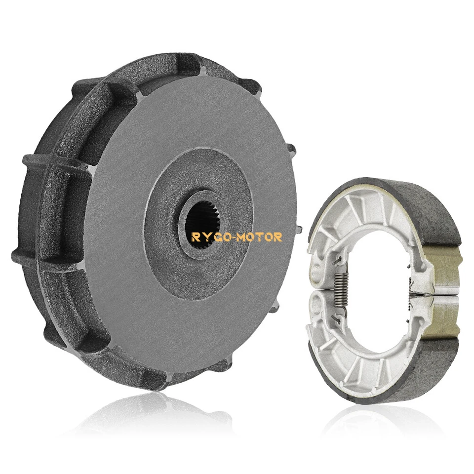 Buje y zapatas de tambor de freno trasero para Honda Foreman 500 TRX500FE TRX500FM 2014-2019 Foto 2 de 4