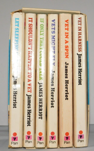 James Herriot Vet 6 Books Box Set All Creatures Great & Small Series VTG 70s PB - Imagen 3 de 12