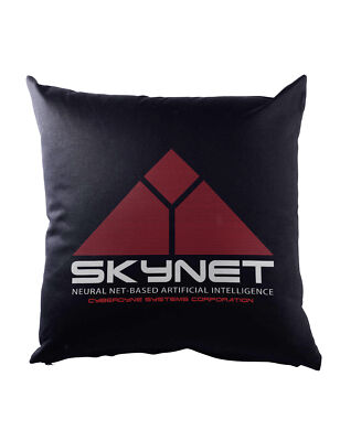 Skynet Logo Dekokissen Cyberdyne Sarah Terminator Systems John Research