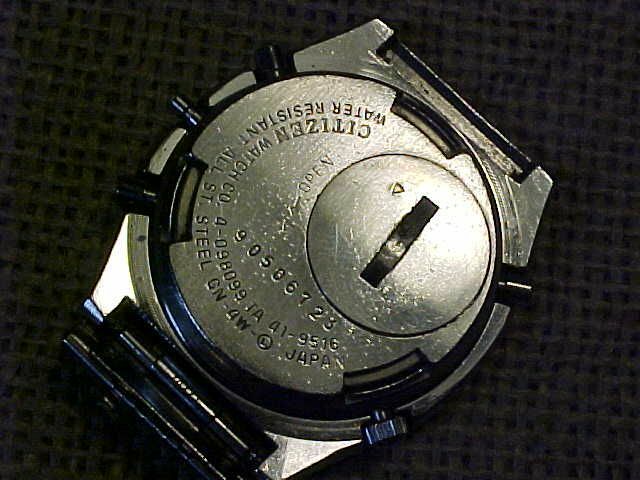 ORIGINAL VINTAGE CITIZEN ALARM CHIME DIGI-ANA 41-9516 MANS WATCH