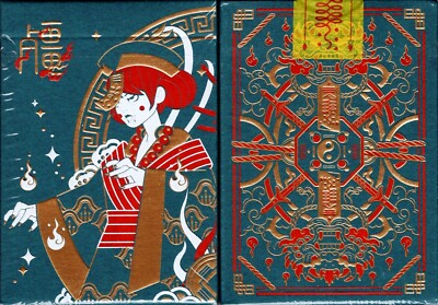 Geung Si Twilight Deluxe Playing Cards Poker Size Deck USPCC Custom Limited New