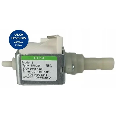 Pompa Elettropompa ULKA EP5GW per Macchina da Caffè Saeco Gaggia 48W 15 bar