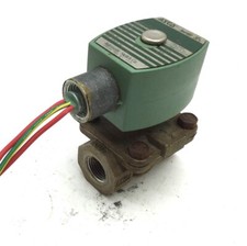 Asco 8210G87 Red Hat II Solenoid Valve, Ports: 0.5" NPT, Voltage: 120VAC, 17.1
