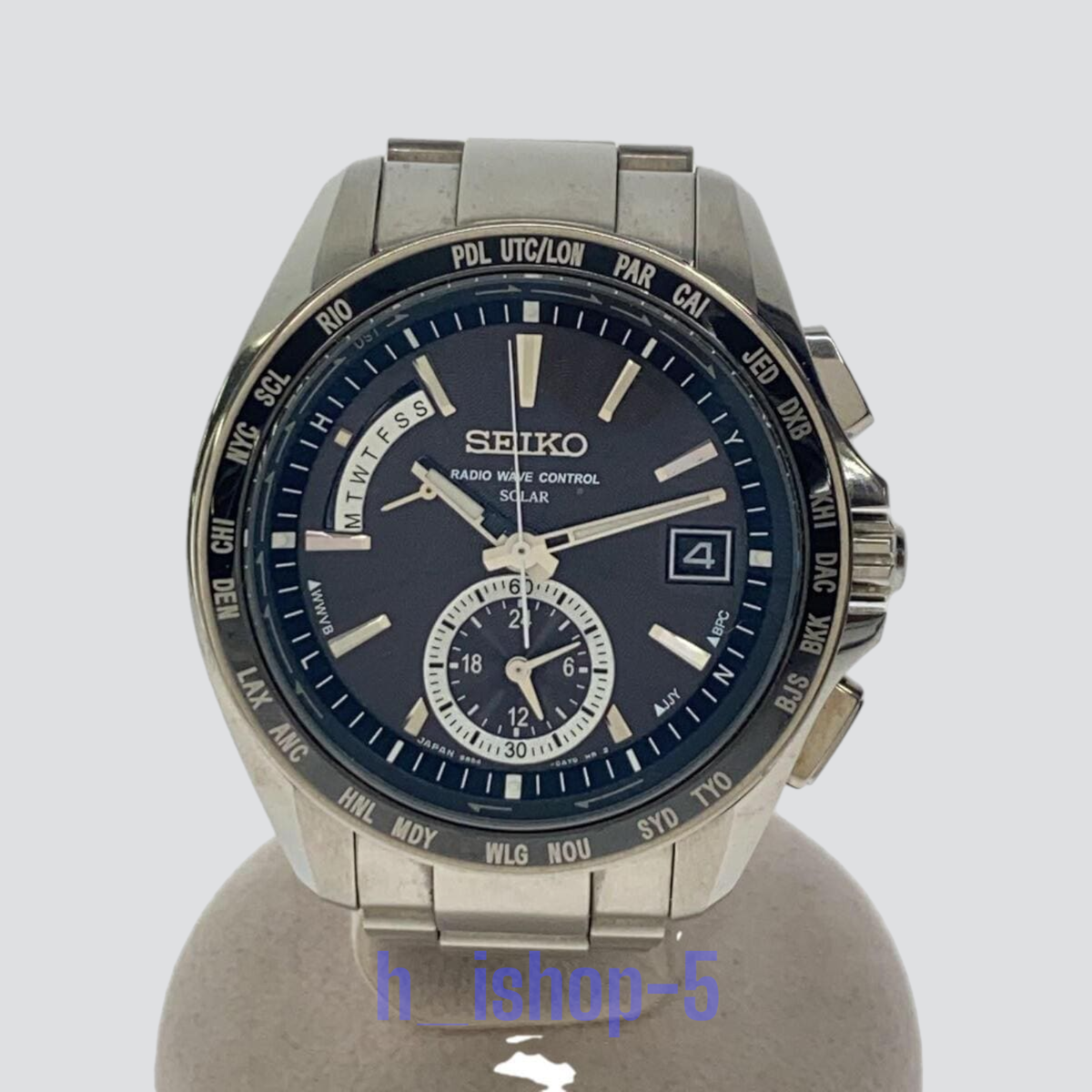 珍しい 8B54-0BB0 BRIGHTZ SEIKO Radio Men's Solar SAGA159 Solar Wave ブライツ