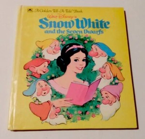 Vintage 1957 Snow White©️ Seven Dwarfs- Golden Tell Rare Book By Walt Disney $50