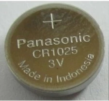 CR 1025 PANASONIC LITHIUM BATTERIES (2 piece) 3V Watch New Authorized Seller