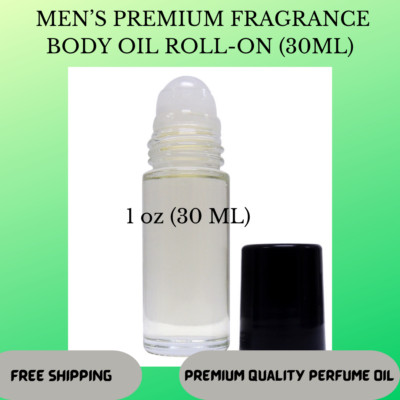 Herreraa CH type men's premium perfume body oil rollon 1oz (30ml)