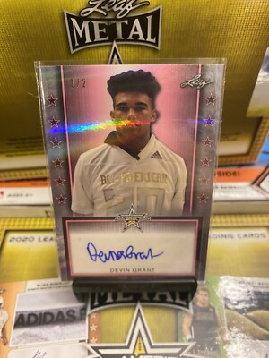 2020 Leaf All American Devin Grant Colorado #1/2 Tour Shimmer Auto