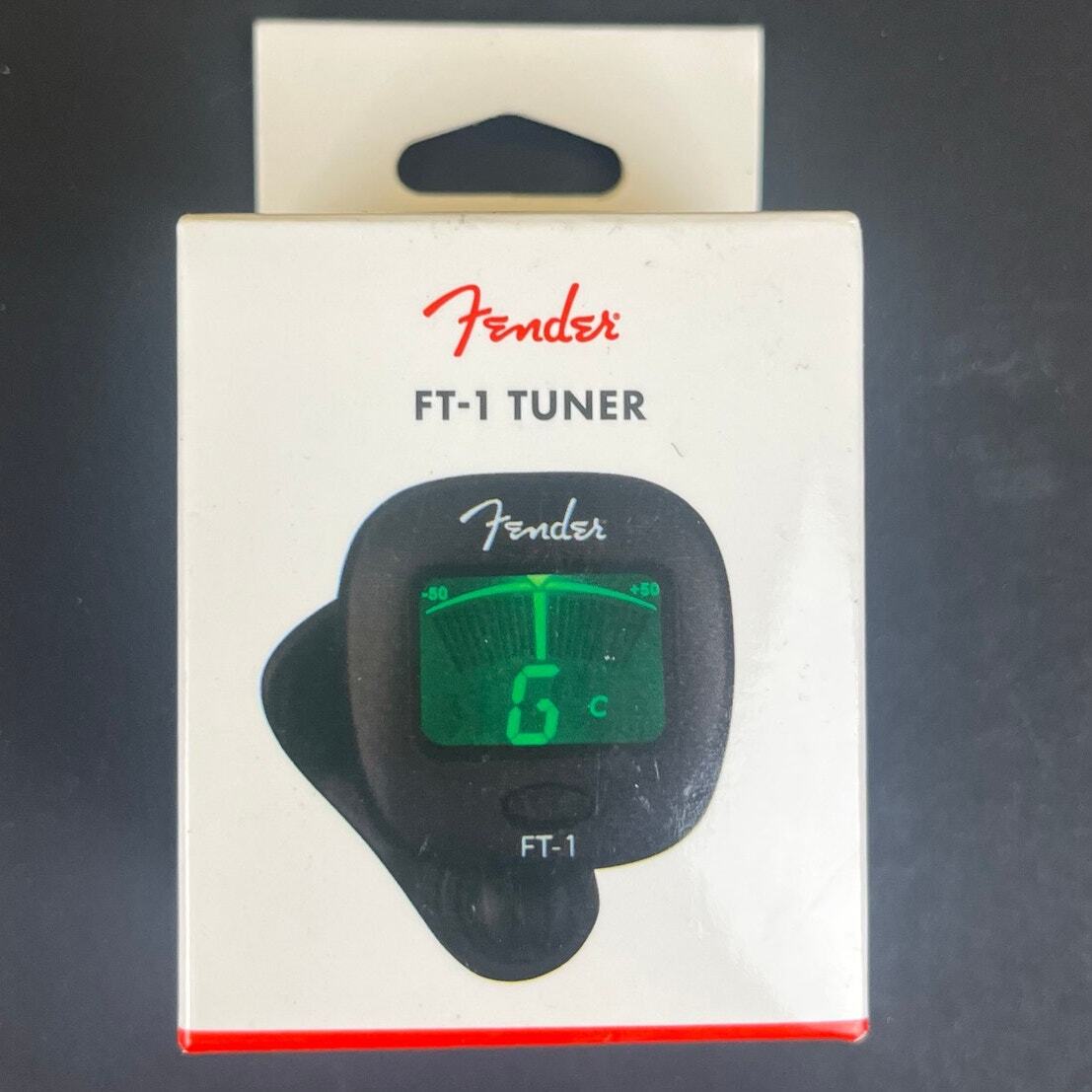 Fender FT-1 Clip-On Guitar Bass Ukulele Violin Chromatic Headstock LCD Tuner