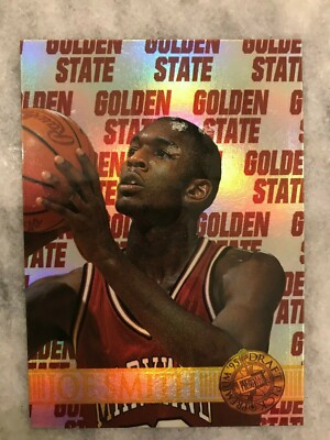 1995 Press Pass Joe Smith # JS3/4 Odds 1:216 Packs Warriors 