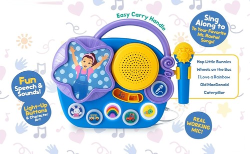 New Karaoke Machine and Microphone for Kids Gift for a child Music for children - Picture 3 of 4