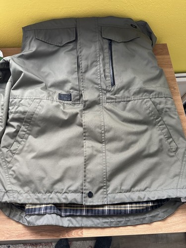 Oakley Spoiler Insulated Jacket Hoodie Olive Green Men’s Size Large SEE DESC - 第 4/24 張圖片