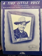   44 JIMMY WAKELY Country Sheet Music from  A TINY LITTLE VOICE  