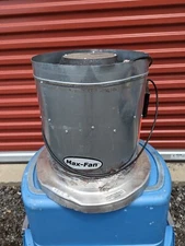 Can Fan Max Fan 14" 1700CFM -inline exhaust blower ventilation hydro scrubber.