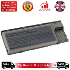 5200mAh Battery For Dell Latitude D620 D630 D631 D830N Replace TC030 TD175 NT379