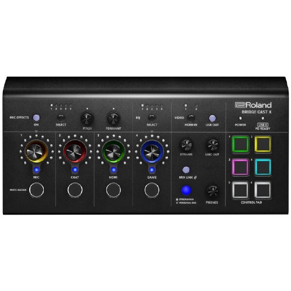 Roland Bridge Cast X Dual-bus Pro Streaming Mixer Ship From Japan