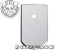 for Beretta 92 96 INOX Magazine Floor Plate 9mm .40 Silver Plain