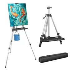 YDisplay Art Easel Stand for Display Aluminum Adjustable Easel Height up to 61-I