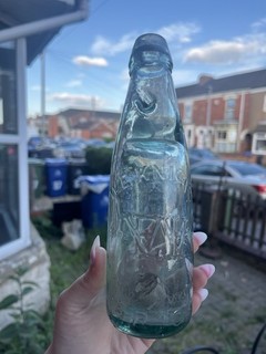 W E Knight Brigg Codd Bottle With Marble
