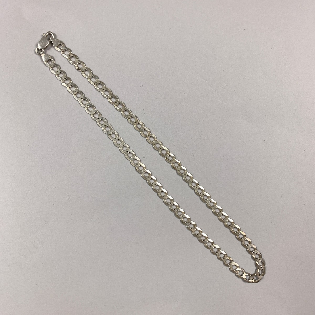 Collier Ras De Cou Vintage En Argent Massif 925 - Italie - Souple Et Léger (14g) - Modèle Occasion En Bon état