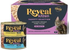 Reveal Natural Wet Kitten Food, Limited and 2.47 Ounce Pack of 8