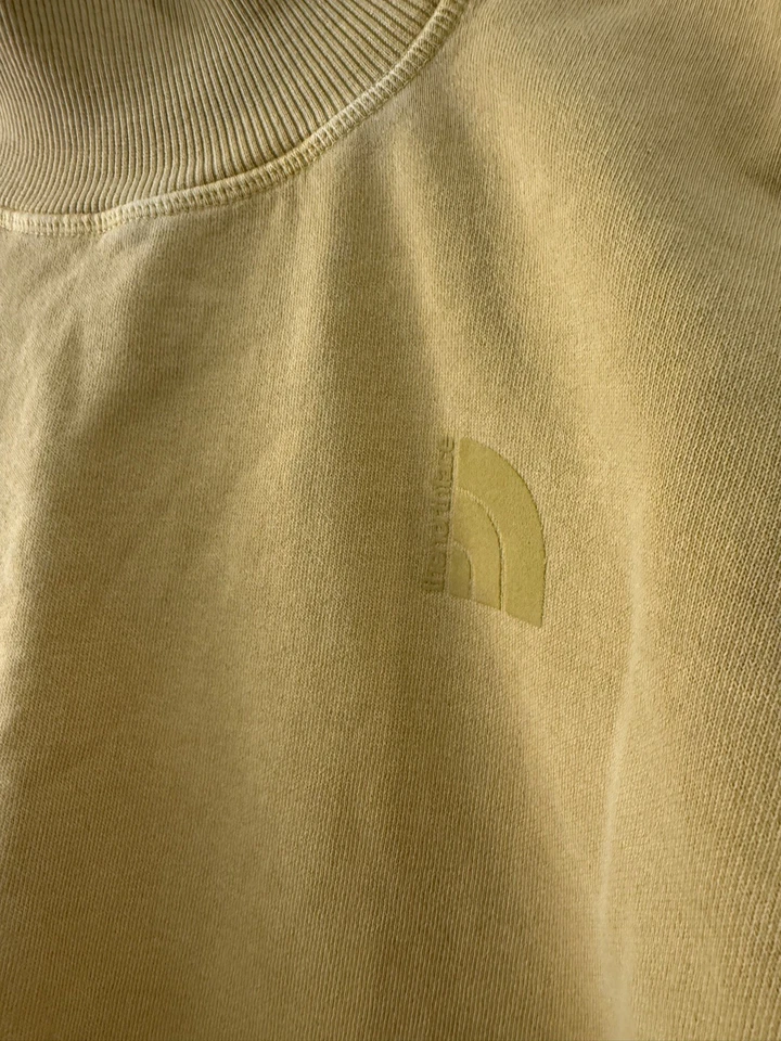 The North Face 服装染料模拟领套衫女式运动衫 L 金色 — 第 2/4 张图片
