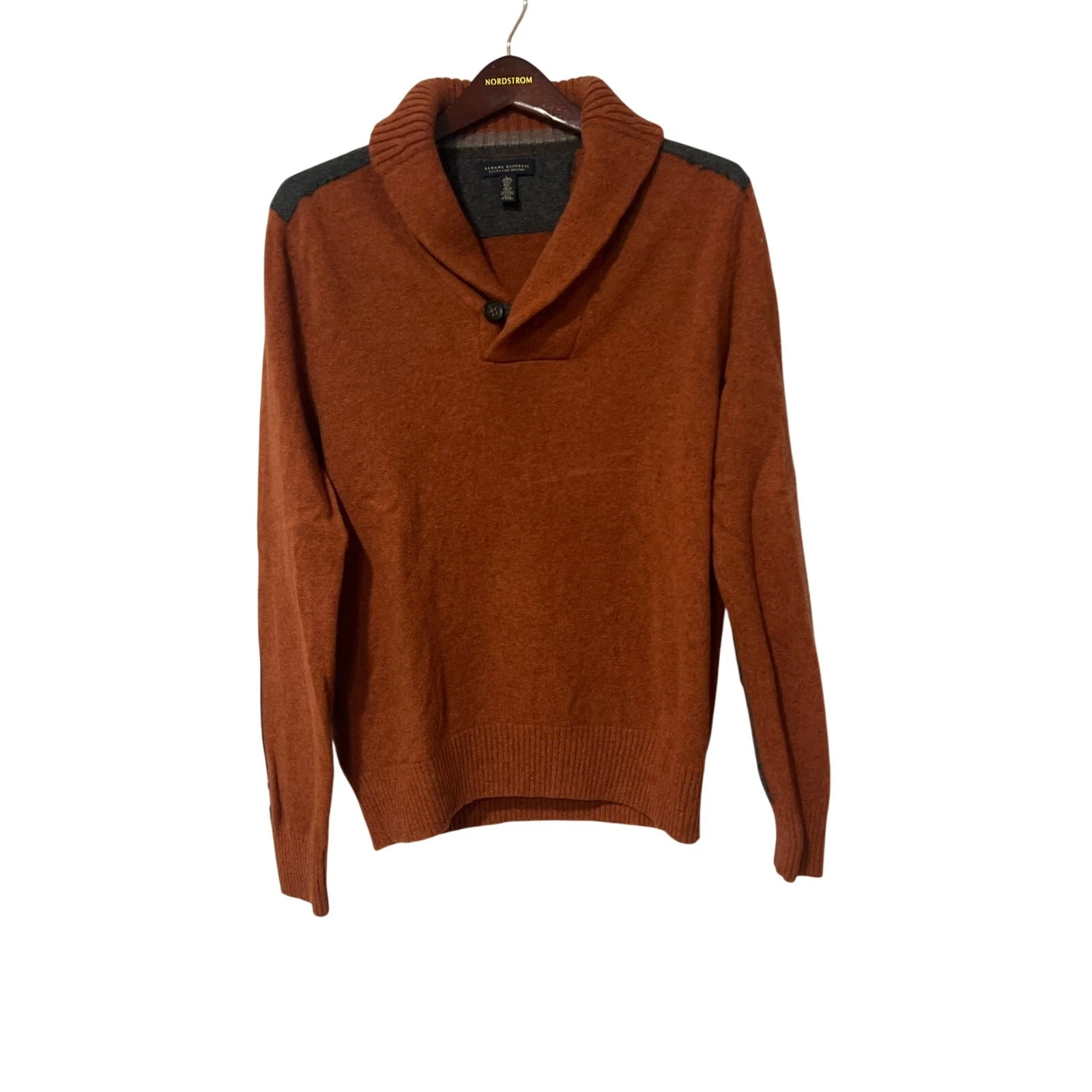 Banana Republic, Burnt Orange, 100% wool Sweater, Size L, NB8