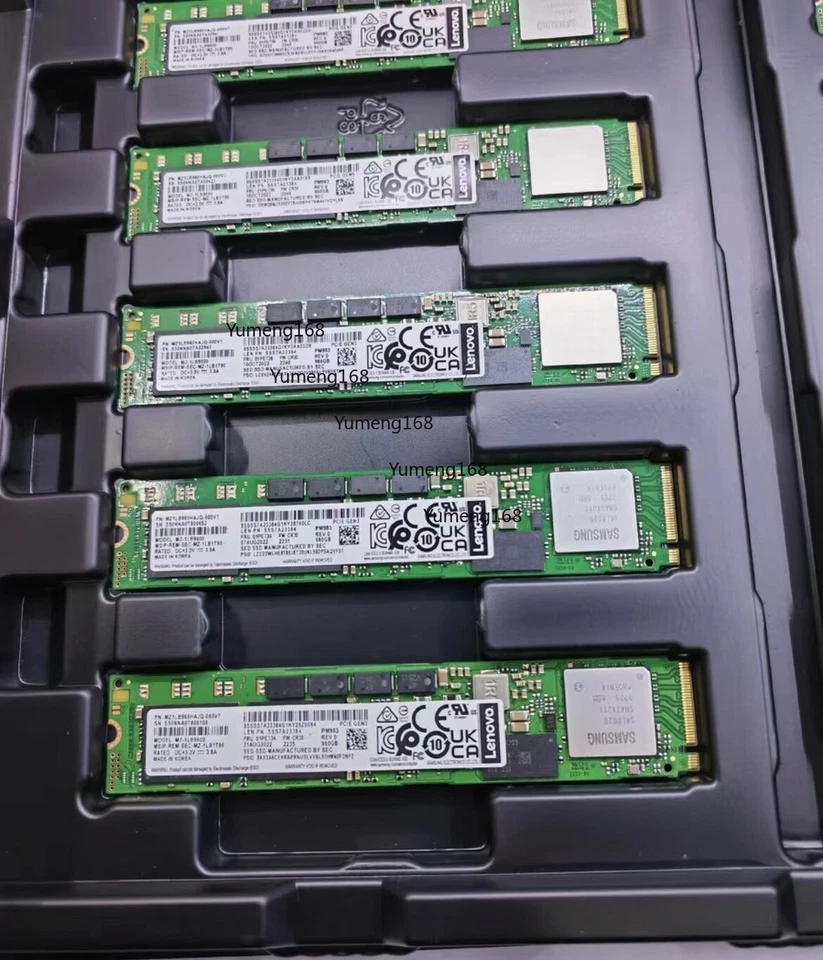 Samsung PM983 960GB SSD Lenovo version M.2 PCIE NVMe M.2 22110 Enterprise - Image 3 of 3
