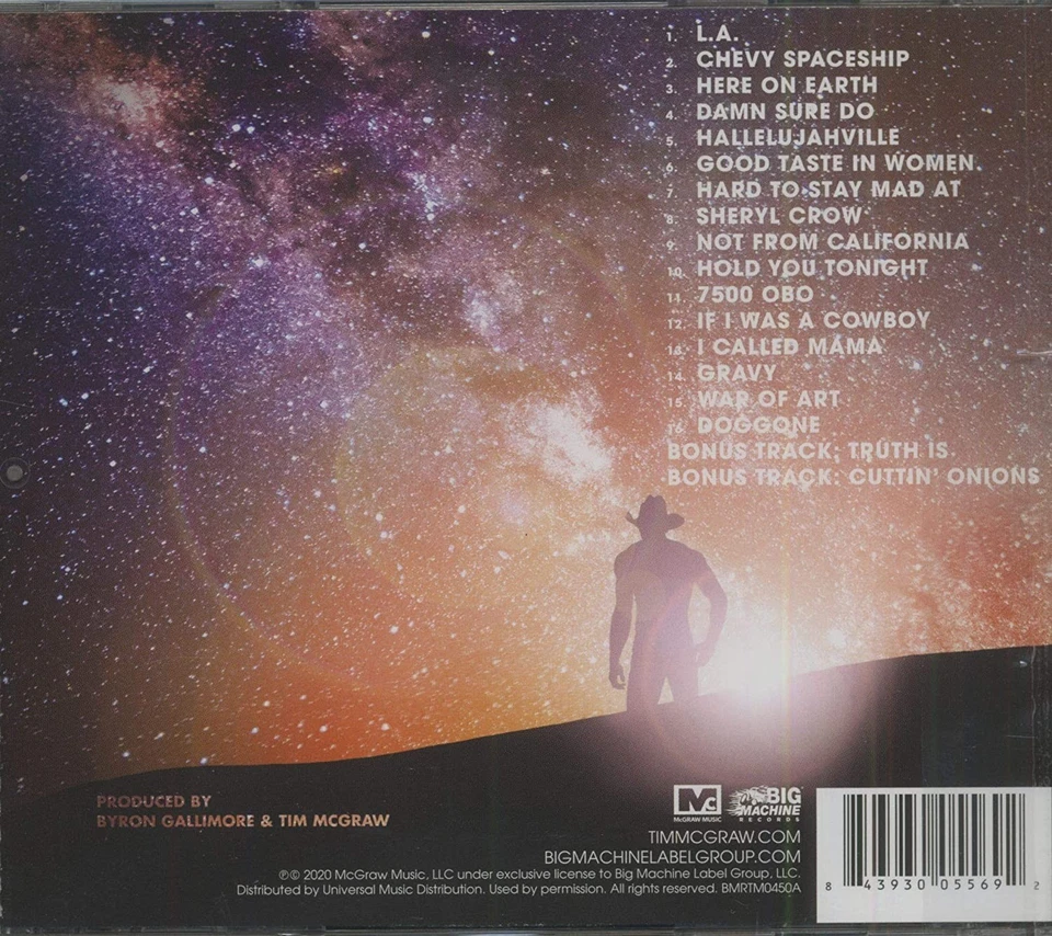 Tim McGraw Here On Earth - Deluxe (CD, Ltd.) (CD) (US IMPORT) - Bild 3 von 3