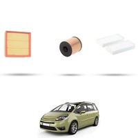 Hoffcar Set Service - 3 Filter FüR Citroen C4 Picasso 2.0 16V 103Kw Von 2006