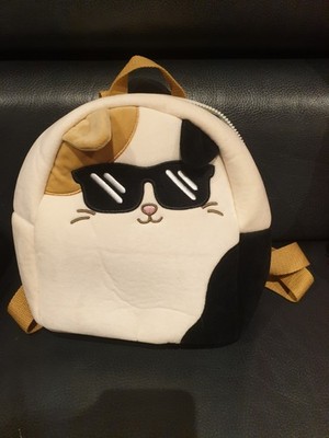 Squishmallows Plüsch Rucksack Katze Cameron ab 3 Jahren,B 25 cm,H 28 cm,T  15 cm