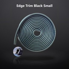 Edge Trim Black Small, Flexible PVC Edge Protector,Rubber U Channel Edge Trim...