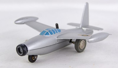 Vintage Schuco Thunderjet Micro Jet Wind Up Toy Model Airplane