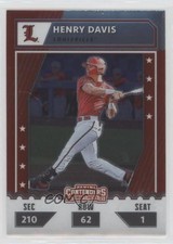 2021 Panini Elite Extra Edition College Tickets Optic Henry Davis #CTO-HD 0z6b