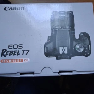 Canon EOS Rebel T7 24.1 MP Digital SLR Camera - Black (Kit with 18-55 Lens)