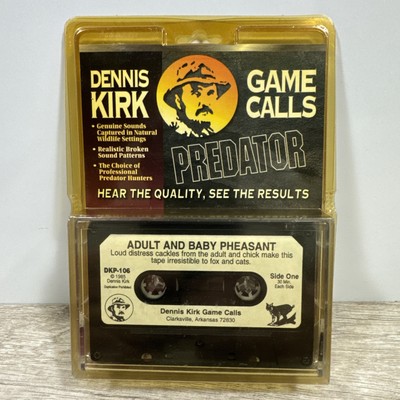 Dennis Kirk Game Calls Cassette Tape DKP-106 Pheasant Distress Predator Call NEW