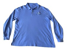 Land's End - Men's XL Nestle Waters North America Employee Work Blue Polo Shirt